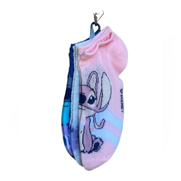 Disney Stitch Blue and Pink Socks - Picture 3 of 3